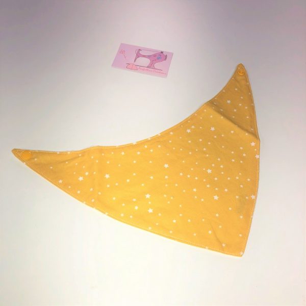 Bavoir bandana étoiles